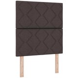  Vzglavje z vzglavjem Temno rjava 80 cm Umjetno usnje, (5000142438) Cene