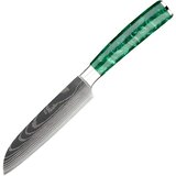 IZMAEL Kuhinjski nož BL-39282 - Mali Santoku / Zelena | shoptok.hr