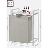 Vasagle košara za perilo, bela, BLH101W01 | Shoptok.si