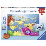 Ravensburger puzzle (slagalice)- Druzina ispod mora RA07815 Cene