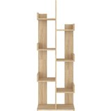 Ormarić za knjige boja hrasta sonome 48 x 25 5 x 140 cm iverica | shoptok.hr