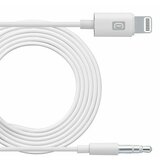 Cellular Line Kabel ACL, Audio, 3.5mm (M) na Lightning (M), 100cm, Bijeli, (8018080342370) | shoptok.hr