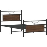  Okvir kreveta bez madraca smeđa boja hrasta 100 x 200 cm drveni | shoptok.hr
