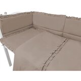 MimiNu Premium posteljina za dječji krevetić 3-dijelni set - Royal Mokka | shoptok.hr