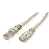  21.99.0501 RJ45 omrežni kabel\, Patch kabel CAT 5e U/UTP 1.00 m siva 1 kos, (20420169) | Shoptok.si