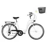  Bicikl Kenzel Dream Royal 26" gradski Bicikl - Bijela - 26" | shoptok.hr