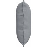  Jastuk za leđa Svijetlo siva 60 x 19 x 50 cm tkanina | shoptok.hr