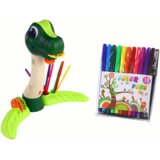  za crtanje sa zvučnim efektima i dodacima dinosaur tamnozeleni Slike