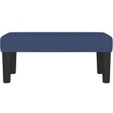  Klupa plava 70 x 30 x 30 cm od tkanine | shoptok.hr