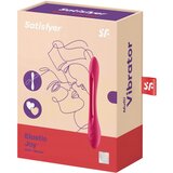 Satisfyer Vibrator za pare Elastic Joy rdeč | Shoptok.si