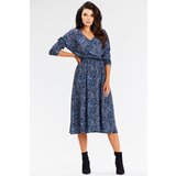 Awama Woman's Dress A666 Navy Blue | Shoptok.si