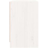 Nočna omarica 2 kosa bela 40x31x50 cm trdna borovina, (20624345) | Shoptok.si