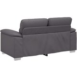  Dvosjed Sofa Siva 160x81x84 cm Imitacija kože | shoptok.hr