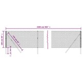  Žičana ograda zelena 1 x 25 m | shoptok.hr