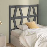  Uzglavlje za krevet sivo 81 x 4 x 100 cm od masivne borovine | shoptok.hr