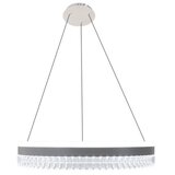  LED prigušiva luster na sajli LED/80W/230V 3000-6500K bela + daljinski upravljač | Eponuda.com