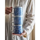 Bloomingville Bele/modre skodelice iz kamenine v kompletu 3 ks Molly – | Shoptok.si