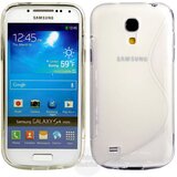  Gumijasti / gel etui S-Line za Samsung Galaxy S4 mini - prozorni Cene