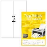 Herma etikete topstick 105x297 A4/2 1/100 ( 02H8723 ) | ePonuda.com