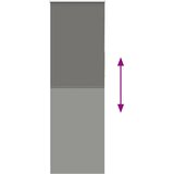 Rolo zavjesa Blackout siva 70x230 cm Širina tkanine 65,7 cm | Eponuda.com