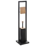 5five Five držač wc četke i toaletnog papira, metal/bambus, 20x20x60 cm Cijene