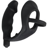 Black Velvets Black Velvet - Vibrator za penis z obročkom za penis in moda (črn) | Shoptok.si