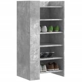 The Living Store Omarica za čevlje betonsko siva 52x37,5x100 cm inženirski les - Omara Za Čevlje, (21657005) | Shoptok.si