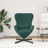  Jajolika fotelja Tamnozelena 63 x 73 x 90 cm Baršun | shoptok.hr