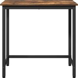 Stol Dimljeni hrast 100 x 50 x 76 5 cm Inženjerska drva i čelik | shoptok.hr