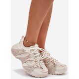 Boto Sneakers Sports Shoes Women's Beige Tonelli | shoptok.hr