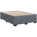  Boxspring krevet s madracem Tamnosiva 160 x 200 cm Baršun | shoptok.hr