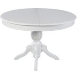 Hanah home Rasklopivi trpezarijski sto i stolice Albero151, 118-158 cm, 4 stolice, Bijela | Eponuda.ba
