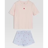 Sinsay Pamukna dvodjelna pidžama s motivom srca | shoptok.hr