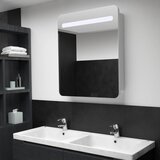 Furnova LED kopalniška omarica z ogledalom 68x9x80 cm, (21947455) Cene