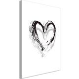  Slika - Brush Heart (1 Part) Vertical 80x120 Cijene