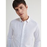 Reserved srajca slim fit - bela Cene