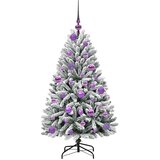  Umjetno božićno drvce 120 cm 150 LED lampica Topla bijela | shoptok.hr