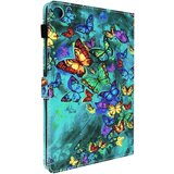 AVIZAR Ovitek za Lenovo Tab M10 Gen 3, denarnica z magnetnim preklopom, dizajn metulja, (21124138) | Shoptok.si