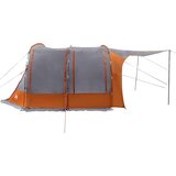 vidaXL Avtomobilski šotor siv in oranžen vodoodporen | Shoptok.si