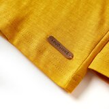  Dječja majica dugih rukava oker 116 | shoptok.hr