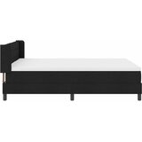  Krevet s opruga kutije s uzglavljem Crna 190 x 140 cm tkanina | shoptok.hr