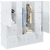 vidaXL organizator za shranjevanje kock s 16 kockami in visečimi | Shoptok.si