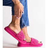 D/CEO Beige slides with fur Adelma | shoptok.hr