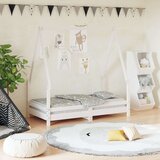  Za dječji krevet bijeli 70 x 140 cm od masivne borovine | shoptok.hr