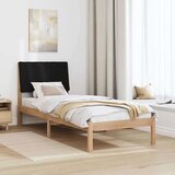  Okvir za krevet s uzglavljem Smeđa 80 x 200 cm tkanina | shoptok.hr