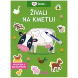 Grahovac Živali na kmetiji, Knjiga iger s 100 nalepkami | Shoptok.si