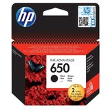 HP 650 črnilna kartuša, črna, standardna zmogljivost, 360 strani, 1 kos | Shoptok.si