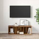vidaXL TV omarica s shranjevanjem Stari les Konstruiran les | Shoptok.si