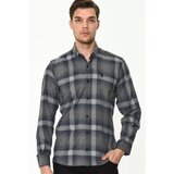 Dewberry G708 MEN'S SHIRT-GREY - NAVY BLUE | shoptok.hr
