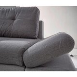 CARRYHOME sedežna garnitura, tkanina svetlo siva, temno siva | Shoptok.si